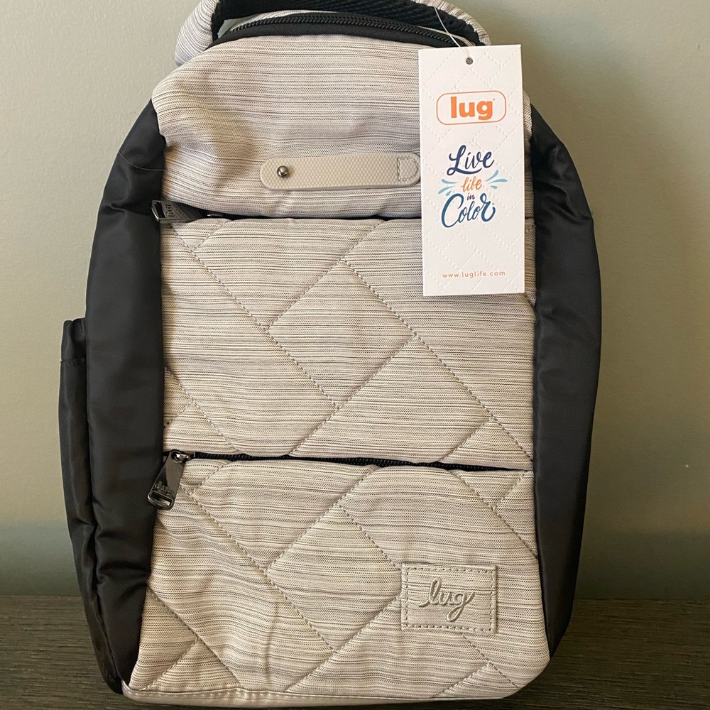 Lug Hopper Shorty in Black and Brushed Gray